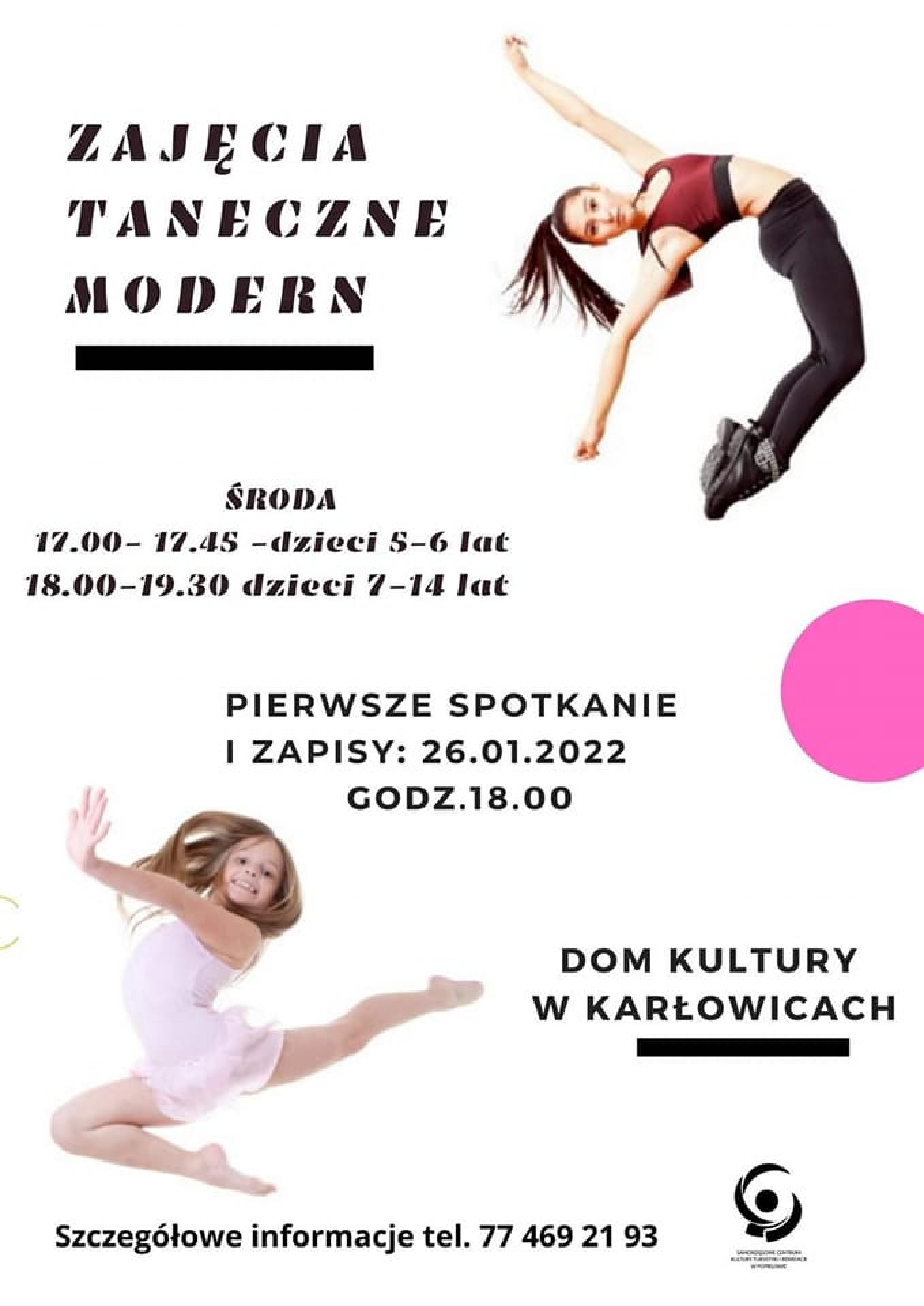 Zajęcia taneczne modern w Karłowicach