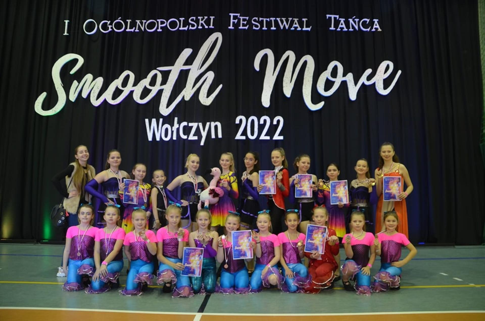 fotorelacja - Sukces Euforii na I Ogólnopolskim Festiwalu Tańca Smooth Move w Wołczynie