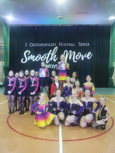 Sukces Euforii na I Ogólnopolskim Festiwalu Tańca Smooth Move w Wołczynie